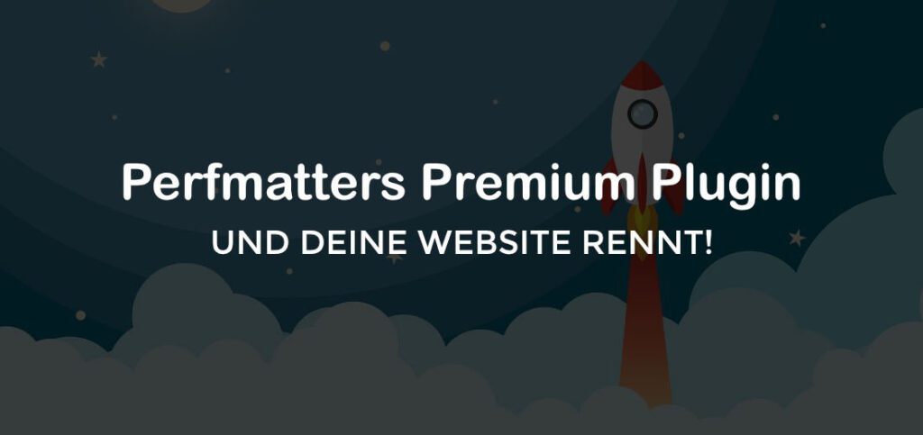 Das Perfmatters Premium Plugin macht Dein WordPress raketenschnell!